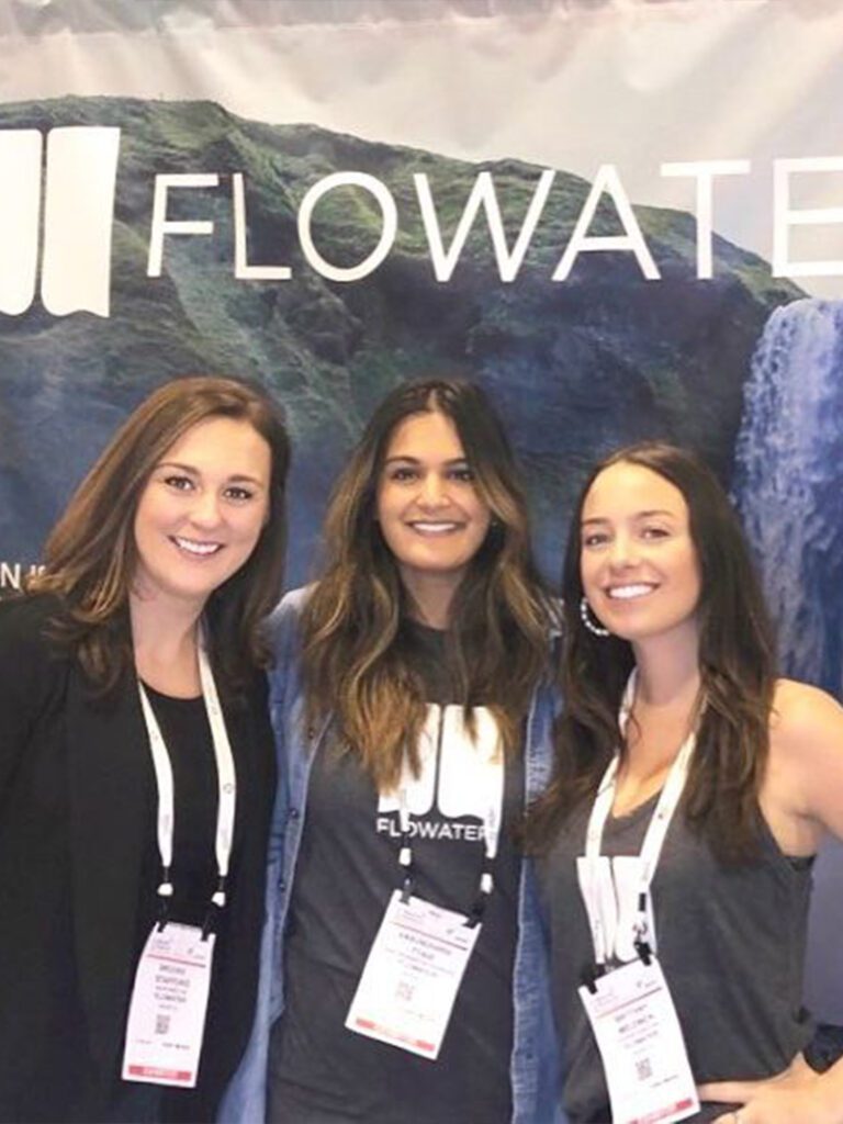 A team of girls at the conference.